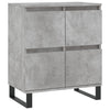 Betongraues Sideboard Dorice (3 Holzteile)