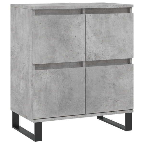 Betongraues Sideboard Dorice (3 Holzteile)