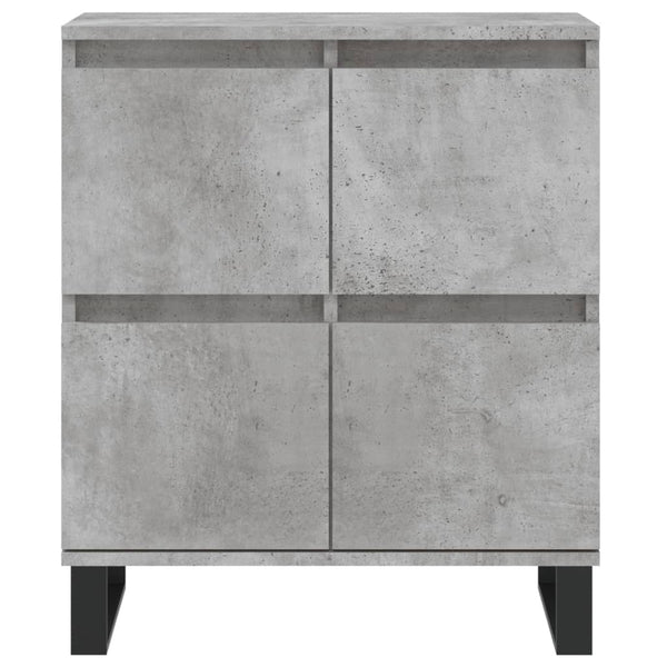 Betongraues Sideboard Dorice (3 Holzteile)