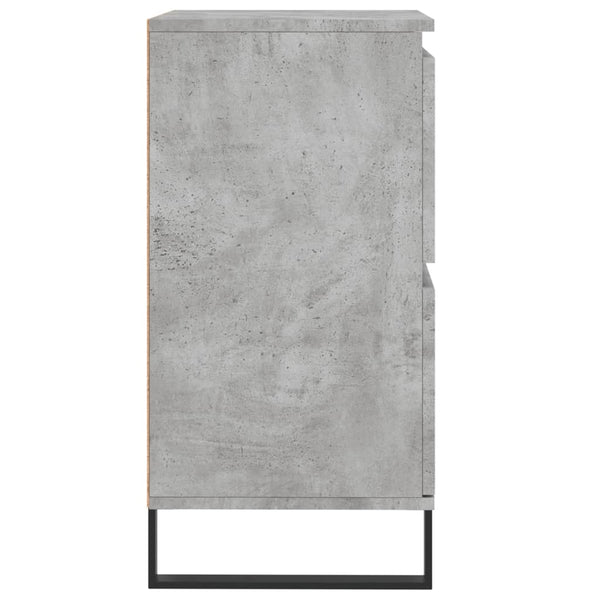 Betongraues Sideboard Dorice (3 Holzteile)