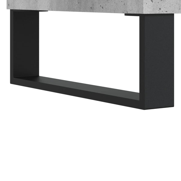 Betongraues Sideboard Dorice (3 Holzteile)
