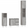 Graues Badezimmermöbel-Set Clelia (3-teilig, Sonoma-Holz)