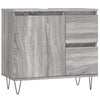 Graues Badezimmermöbel-Set Clelia (3-teilig, Sonoma-Holz)