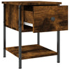 Nachttisch Septimia 34x35,5x45cm Wildeiche (Holz)