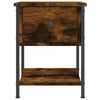 Nachttisch Septimia 34x35,5x45cm Wildeiche (Holz)