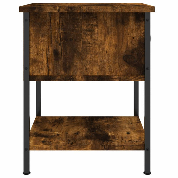 Nachttisch Septimia 34x35,5x45cm Wildeiche (Holz)