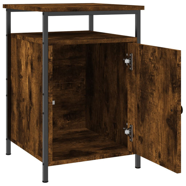 Nachttisch Zefir aus geräucherter Eiche 40x42x60cm (Holz)