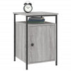 Graue Nachttische Zefir 40x42x60cm (2 Stk. Sonoma-Holz)