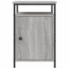 Graue Nachttische Zefir 40x42x60cm (2 Stk. Sonoma-Holz)