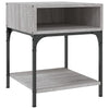 Nachttische Ianula Grau 40x41x50cm (2 St., Sonoma, Holz)