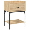 Nachttische Sonoma-Eiche Adreian 40,5x31x60cm (2 Stk., Holz)