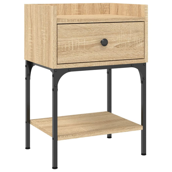 Nachttische Sonoma-Eiche Adreian 40,5x31x60cm (2 Stk., Holz)