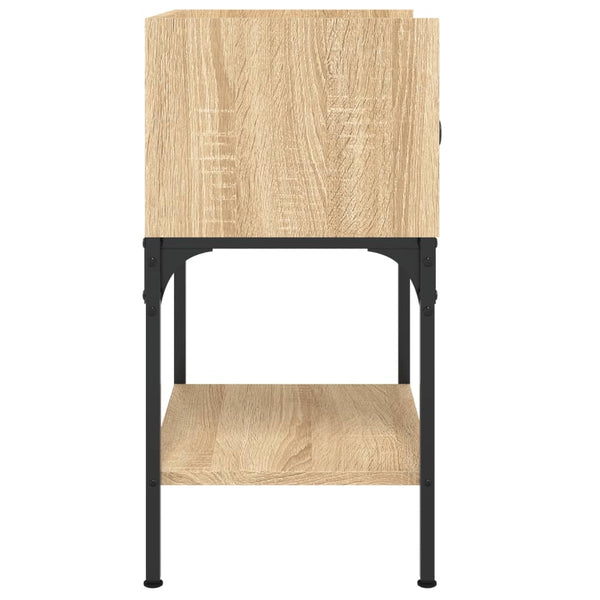 Nachttische Sonoma-Eiche Adreian 40,5x31x60cm (2 Stk., Holz)