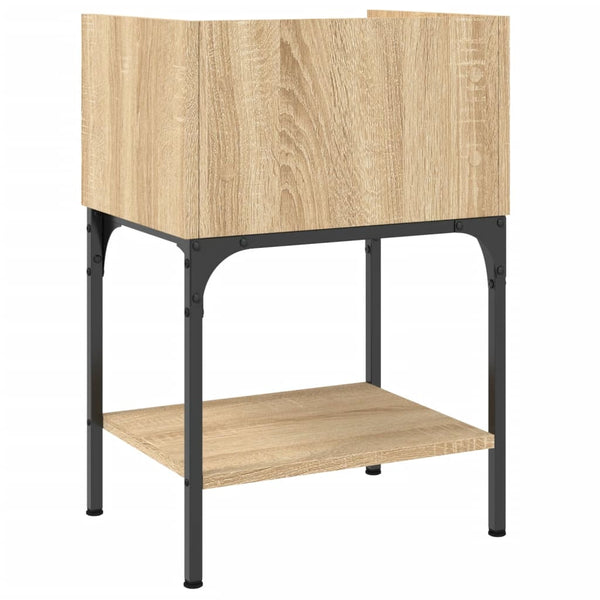 Nachttische Sonoma-Eiche Adreian 40,5x31x60cm (2 Stk., Holz)