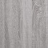 Graue Nachttische Guci 40x42x60cm (2 Stück Sonoma-Holz)
