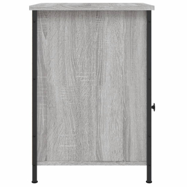 Graue Nachttische Guci 40x42x60cm (2 Stück Sonoma-Holz)