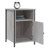 Nachttisch Mucherem Grau 40x42x60cm (Holz)
