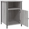 Nachttisch Mucherem Grau 40x42x60cm (Holz)