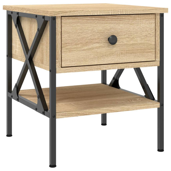 Nachttisch Terteleac aus Sonoma-Eiche 40x42x45cm (Holz)