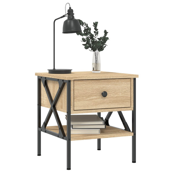 Nachttisch Terteleac aus Sonoma-Eiche 40x42x45cm (Holz)