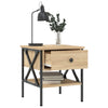 Nachttisch Terteleac aus Sonoma-Eiche 40x42x45cm (Holz)