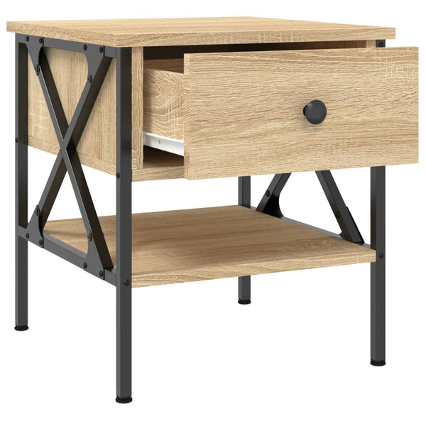 Nachttisch Terteleac aus Sonoma-Eiche 40x42x45cm (Holz)