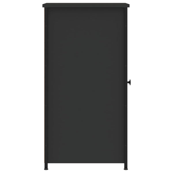 Schwarze Nachttische Rodika 32x42x80cm (2 Stück, Holz)