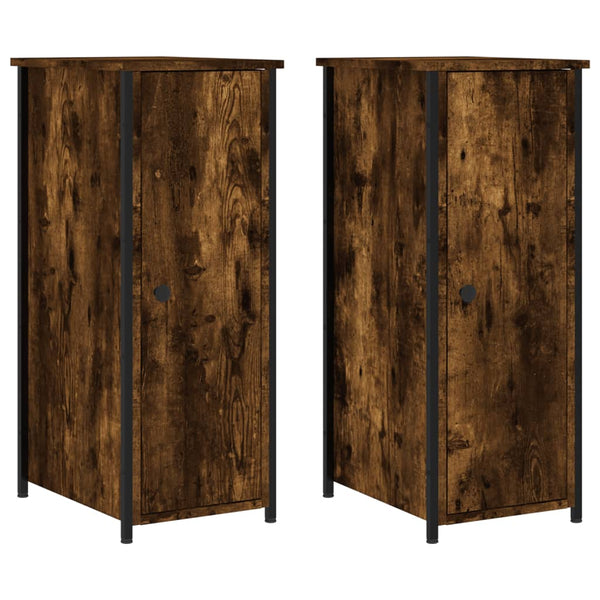 Savutammi yöpöydät Rodika 32x42x80cm (2 kpl, puinen)