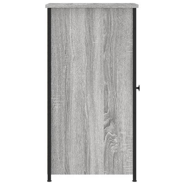 Graue Nachttische Rodika 32x42x80cm (2 Stück Sonoma Holz)