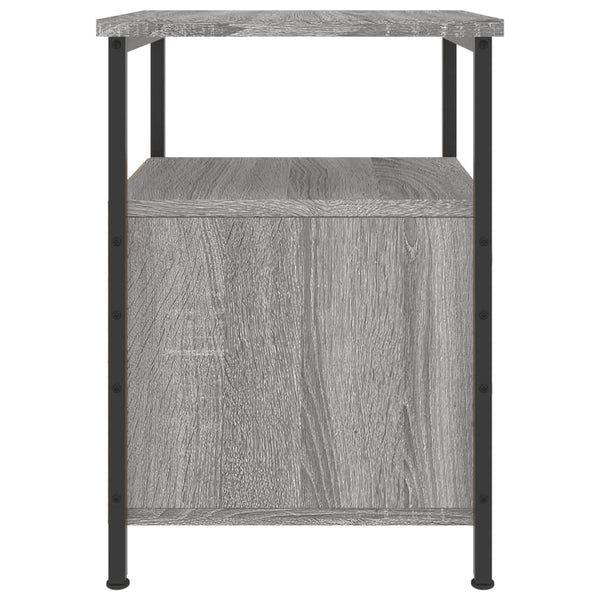 Nachtschrank Carpov 34x35,5x50cm (Holz) Grau