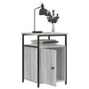 Nachttische grau Eduart 40x42x60cm (2 Stk. Sonoma-Holz)