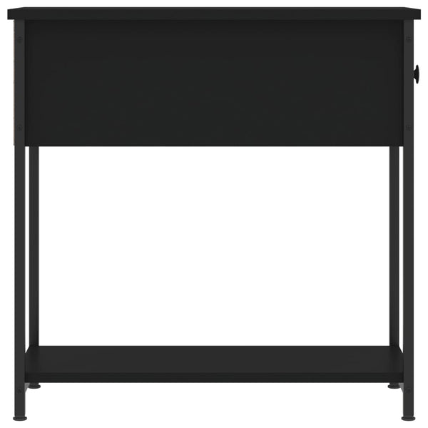 Musta yöpöydät Rotila 30x60x60cm (2 kpl puinen)