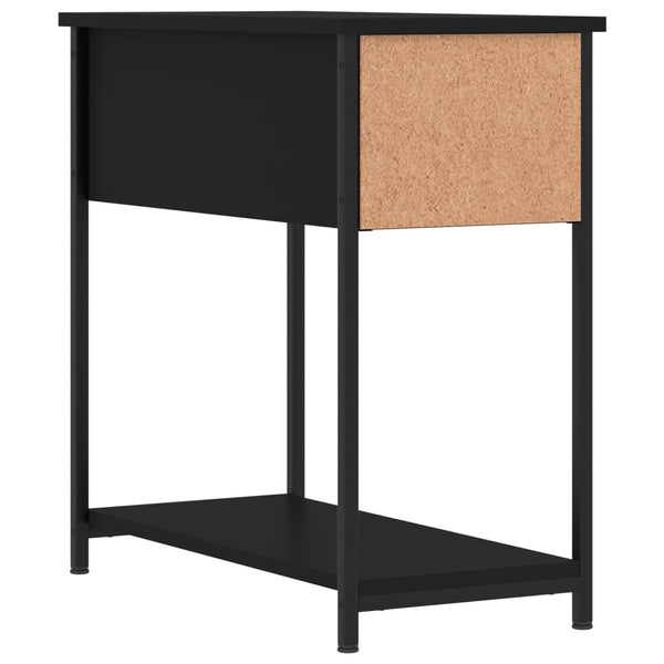 Musta yöpöydät Rotila 30x60x60cm (2 kpl puinen)