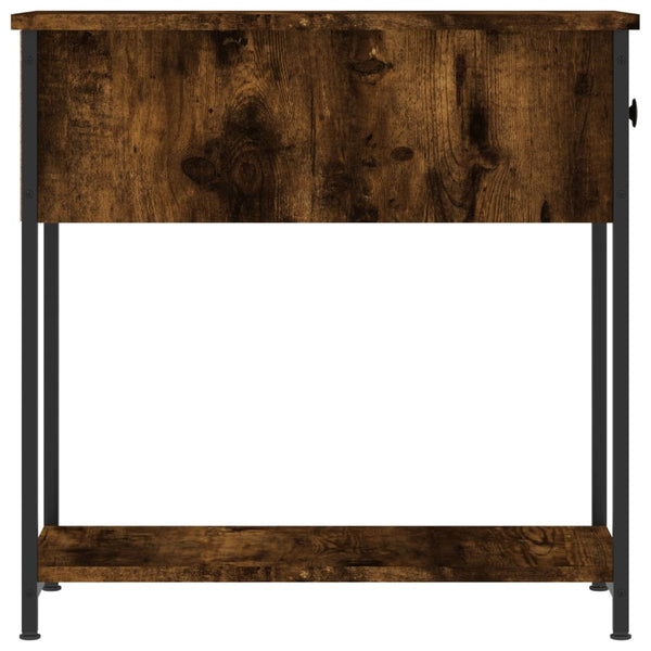 Räuchereiche Nachttisch Rotila 30x60x60cm (Holz)