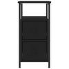 Musta yöpöydät Gertrut 30x60x60cm (2 kpl puinen)