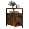 Nachttische Gertrut aus Raucheiche 30x60x60cm (2 St., Holz)