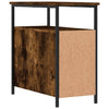 Nachttische Gertrut aus Raucheiche 30x60x60cm (2 St., Holz)
