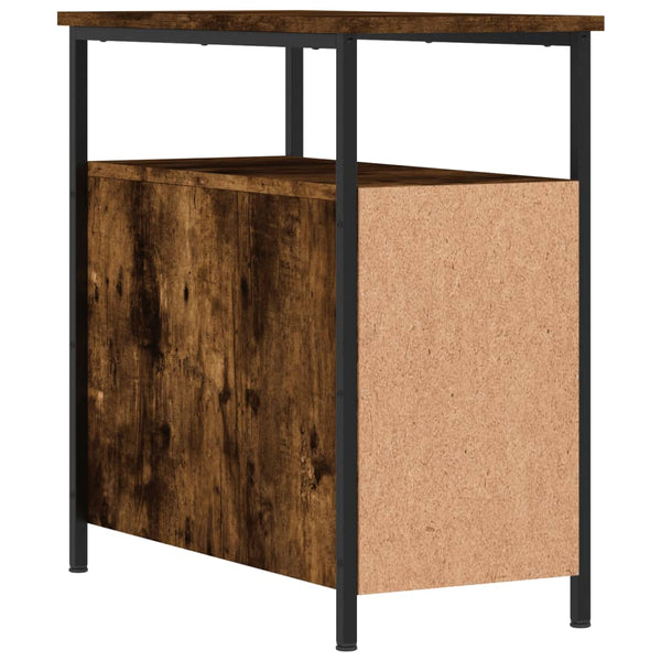 Nachttische Gertrut aus Raucheiche 30x60x60cm (2 St., Holz)