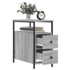 Nachttisch Gertrut 30x60x60cm Grau (Holz)