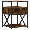 Nachttisch Tesrife 40x42x55cm aus geräucherter Eiche (Holz)