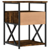 Nachttisch Tesrife 40x42x55cm aus geräucherter Eiche (Holz)