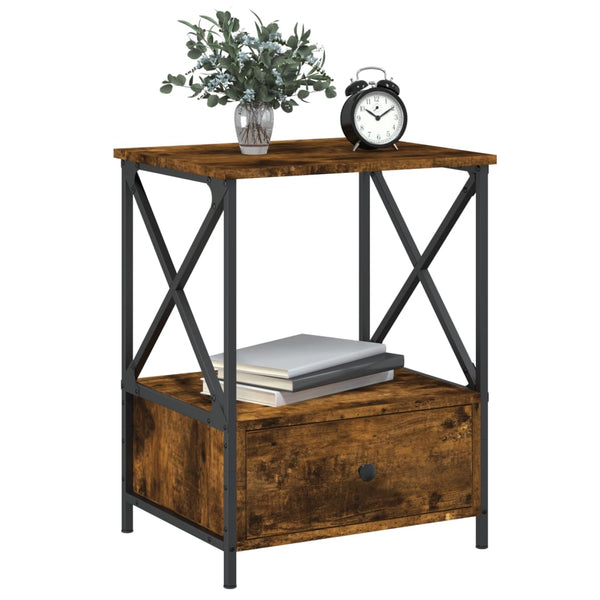 Nachttisch Waschtang aus Eiche 50x41x65 cm (Holz)
