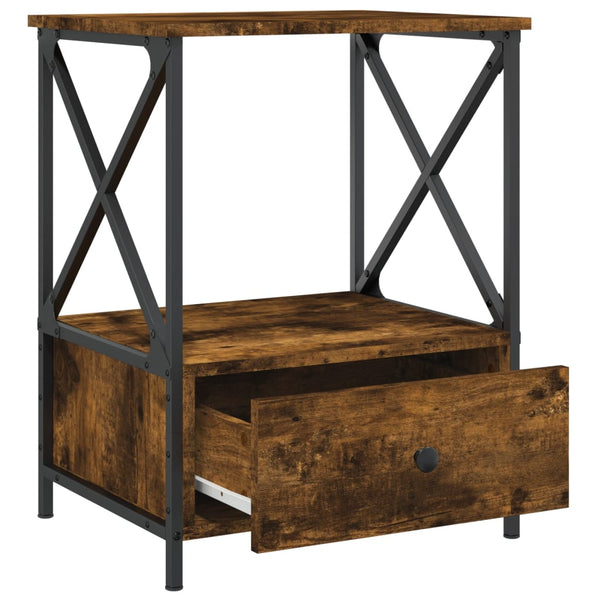 Nachttisch Waschtang aus Eiche 50x41x65 cm (Holz)