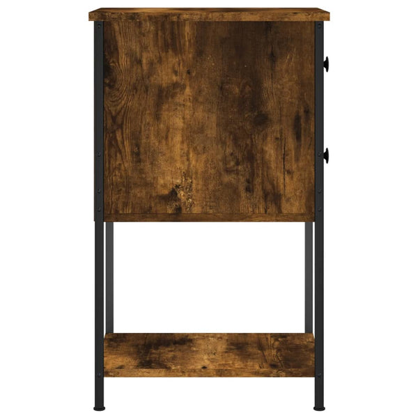 Nachttische Antila, Rauchereiche, 32x42x70cm (2 Stück, Holz)