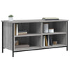 Graues TV-Möbel Ainuk 100x40x50cm (Holz)