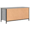 Graues TV-Möbel Ainuk 100x40x50cm (Holz)