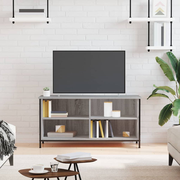 Graues TV-Möbel Ainuk 100x40x50cm (Holz)