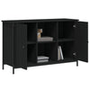 Schwarzer TV-Schrank Tomis 100x35x65cm (Holz)