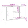 Savutammi tv-taso Tomis 100x35x65cm (puinen)