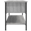 Harmaa tv-taso Barsu 100x35x45cm (puinen)